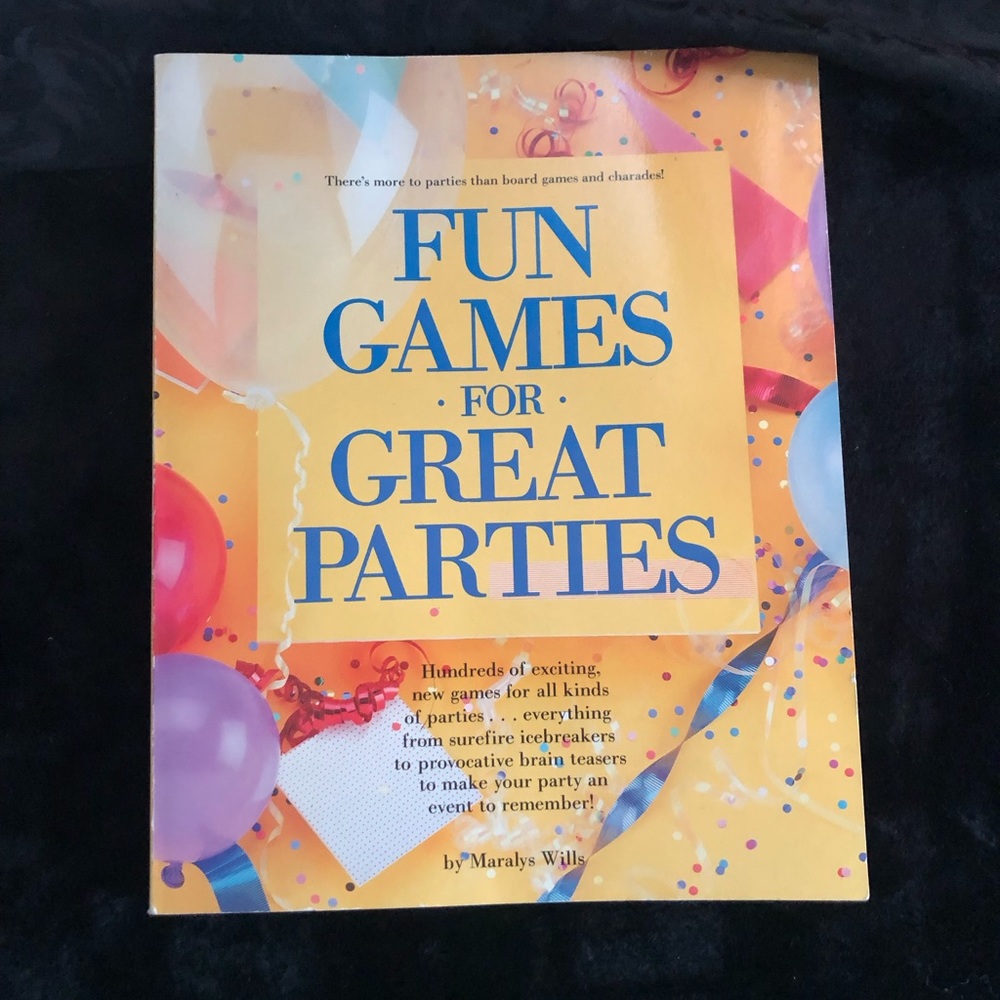 Fun Games for Great Parties Book